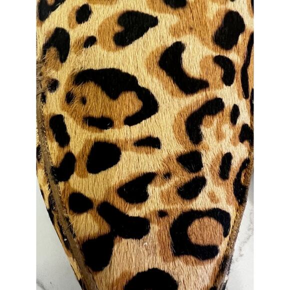 Steve Madden Feather Leopard Cow Hair Loafer Size 10 BRAND NEW - Picture 10 of 10